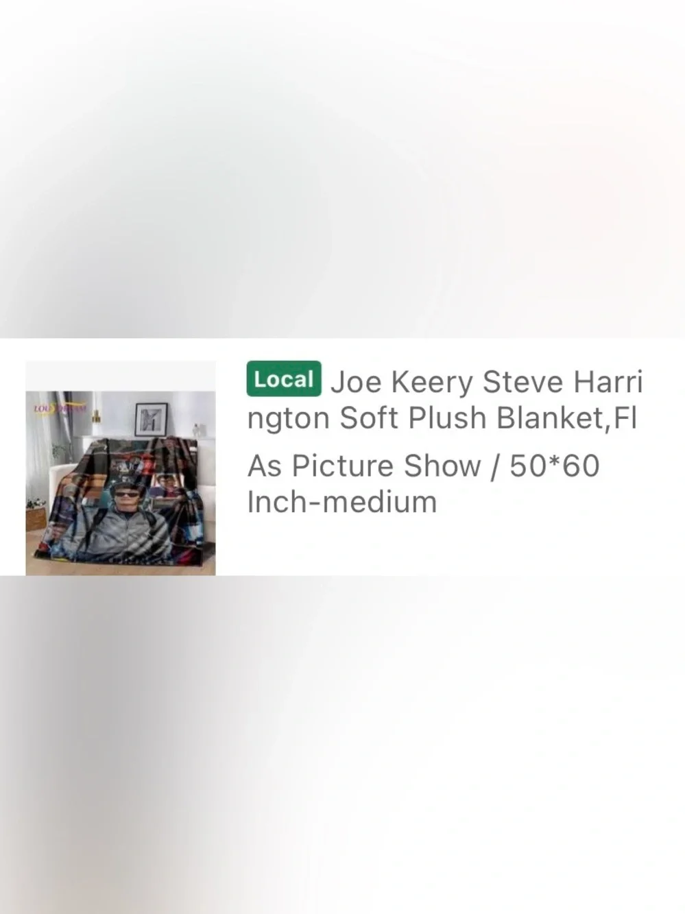 Steve Hairrington Fleece Blanket